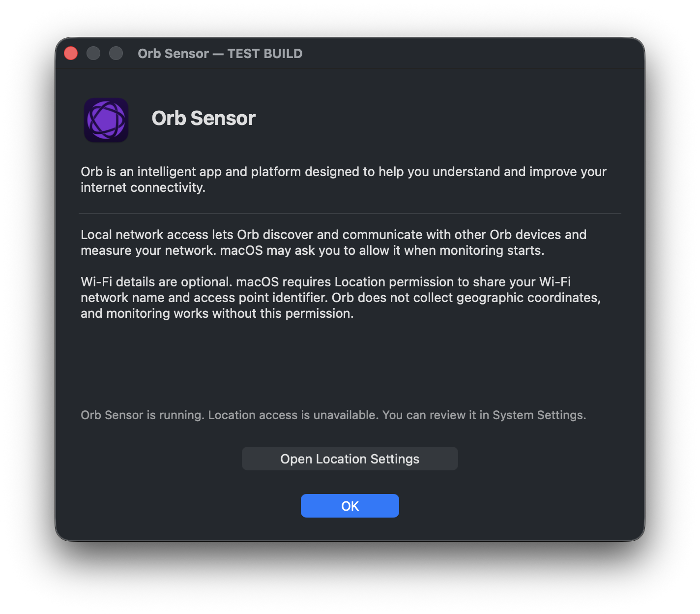 The sensor introduction without Location permission