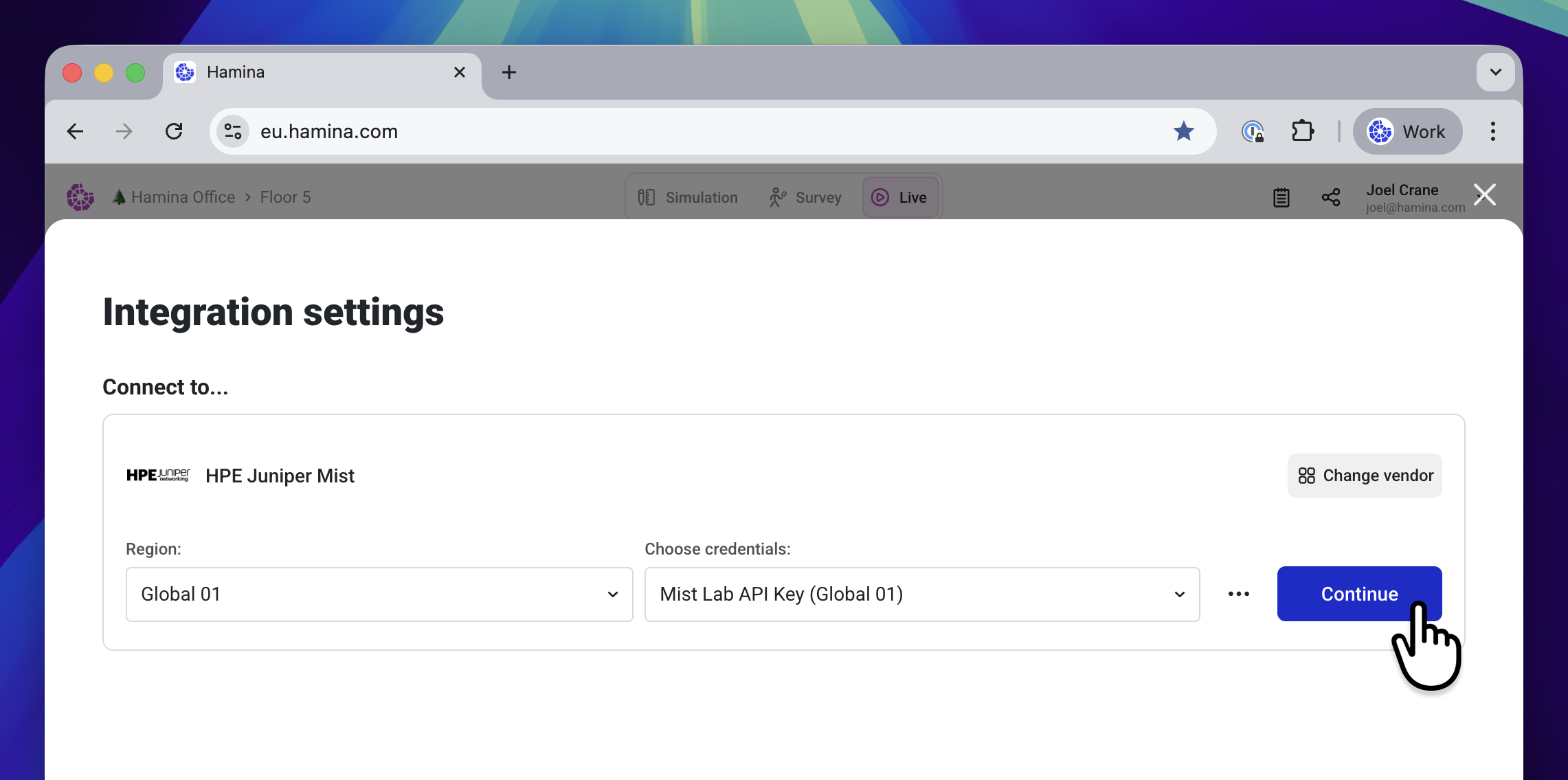 Integration Settings