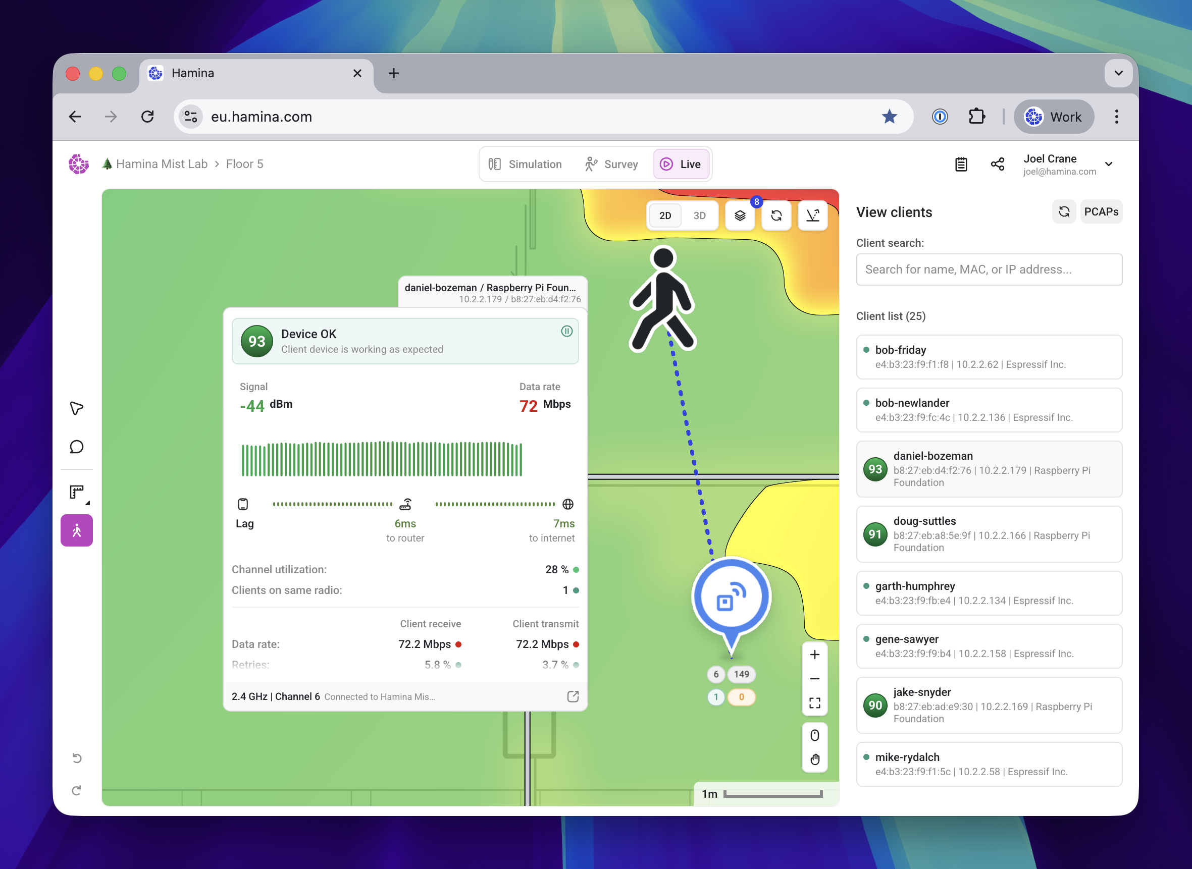 Orb Score in Live View
