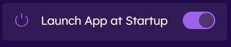 Launch at Startup