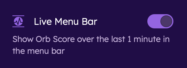 Live Score Setting