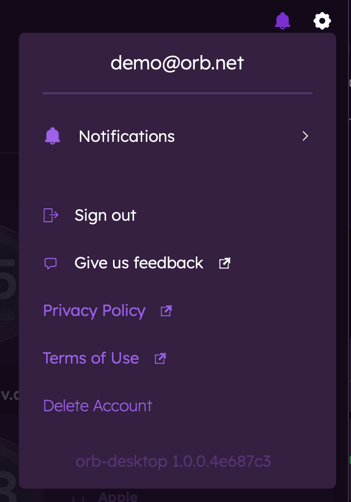 Account Settings