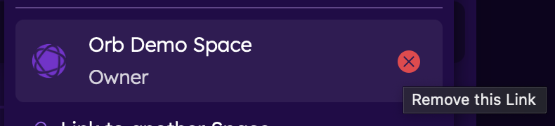 Remove Account Link