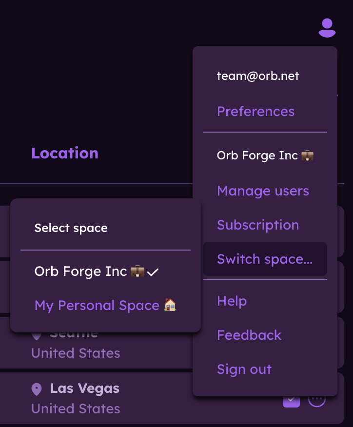 Switch Space